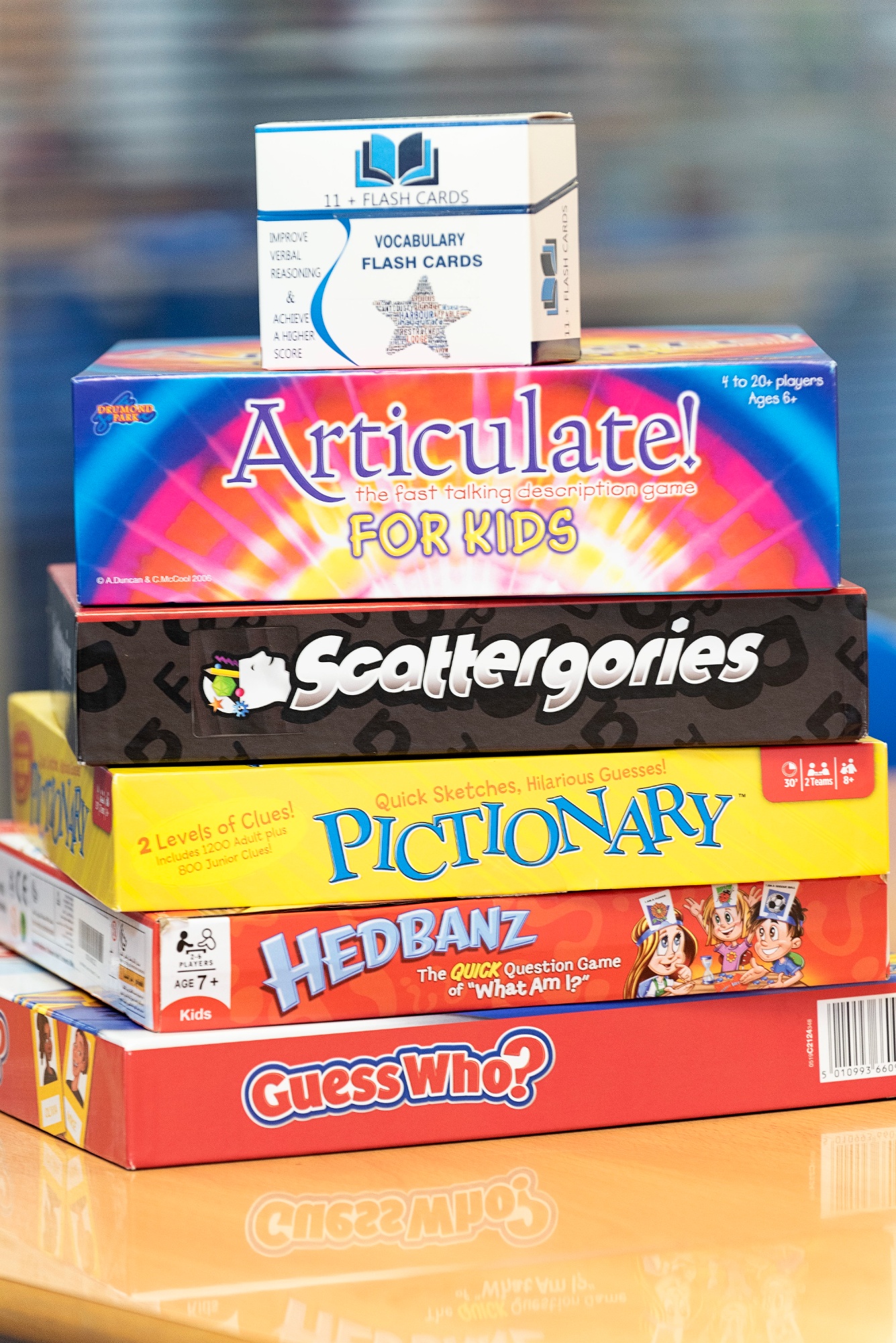 Games available in the ELP.