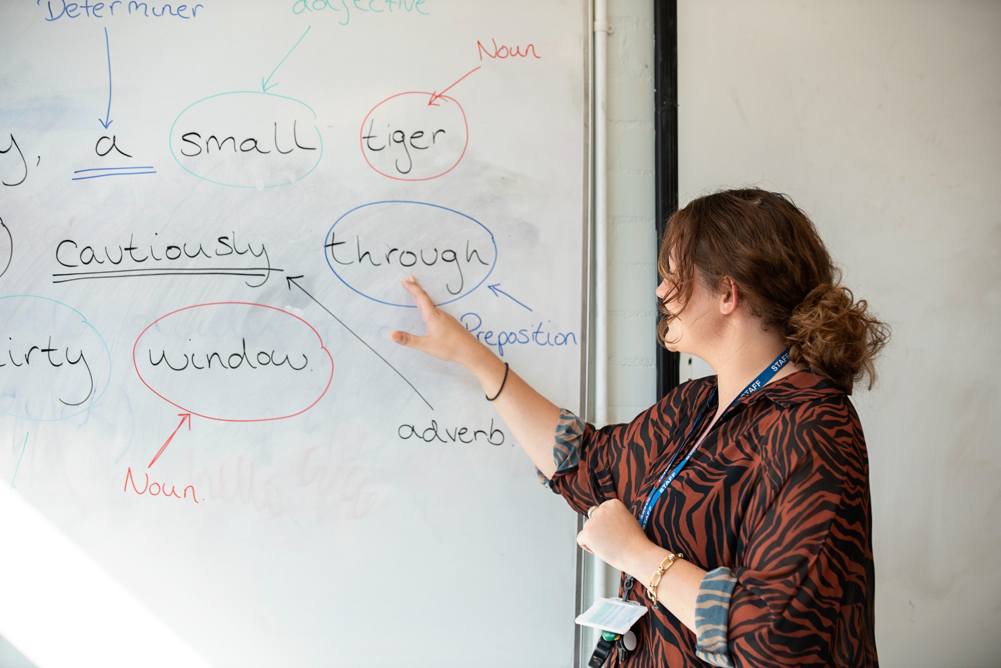 Teaching in the ELP.