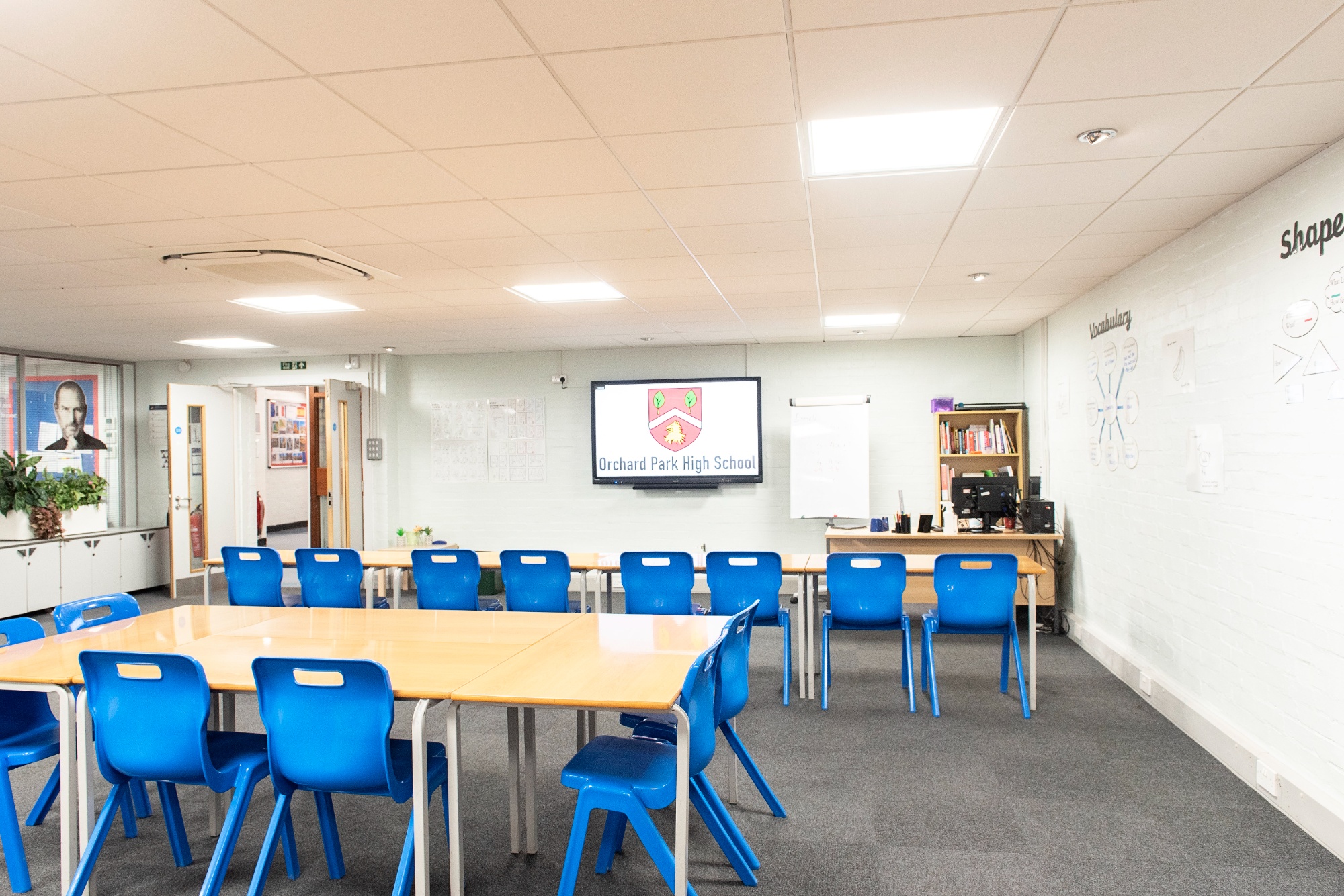 Desks in the ELP.