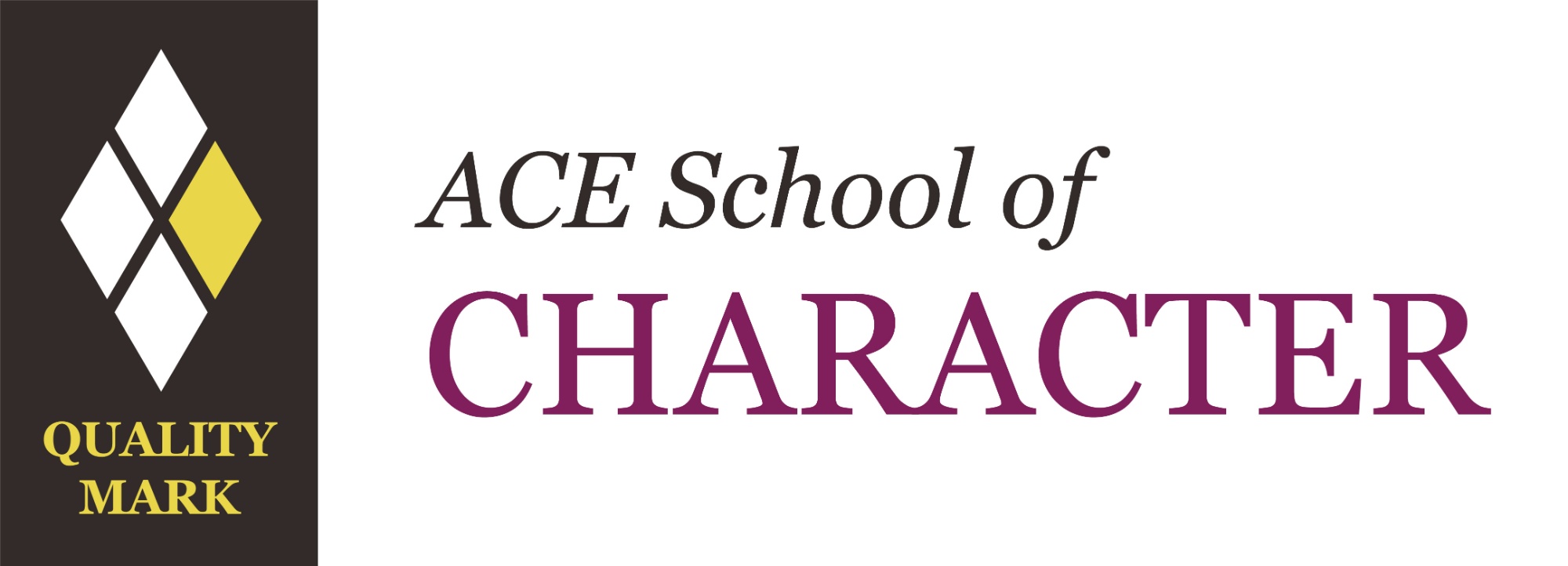 ACE school of character logo